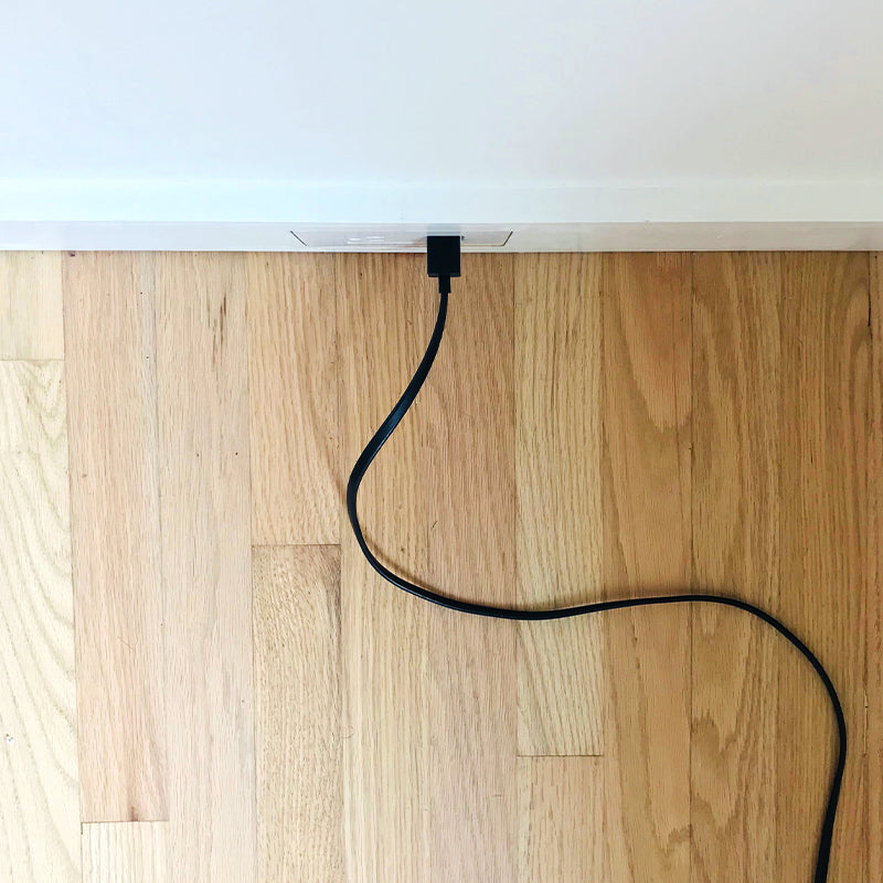 Modern Farmhouse Remodel: Flush Baseboard Outlets – Flushtek