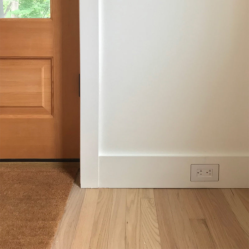 Flush Baseboard Outlets: Installation Gallery – Flushtek