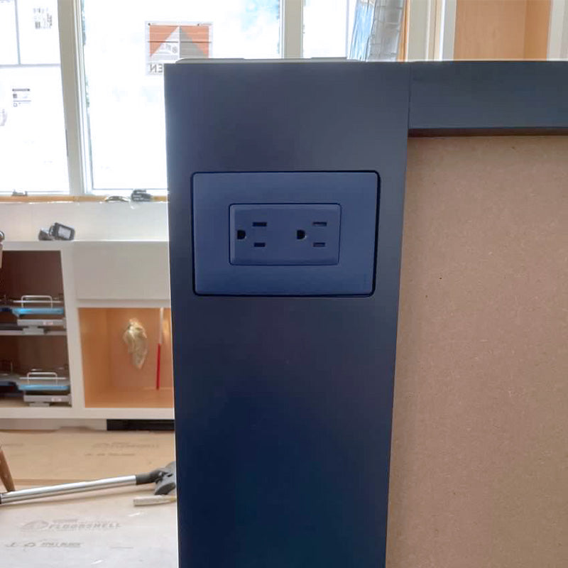 Hidden Kitchen Cabinet Electrical Outlets – Flushtek